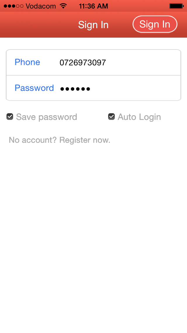 Kids Gps personal tracker watch save password