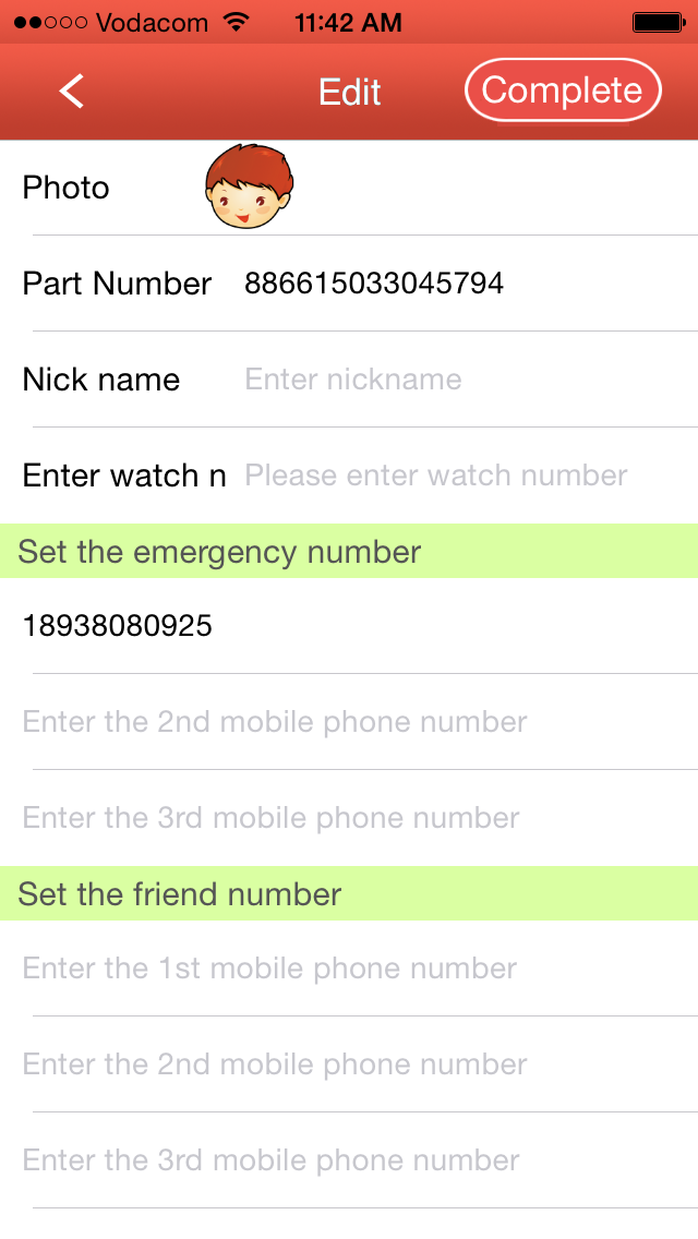 Kids Gps personal tracker watch app setup